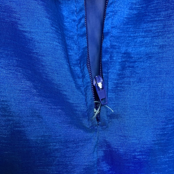 Blue Short Prom Dress - Picture 7 of 10